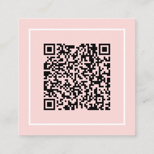 Pastel Glitz Custom Pageant Queen Profile Card Contactkaartje (Achterkant)