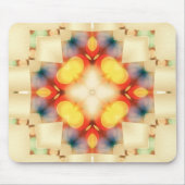 Pastel gloed binnenin lichtmousepad muismat (Voorkant)