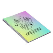 Pastel Gloeiende Notitieboek (Rechterzijde)