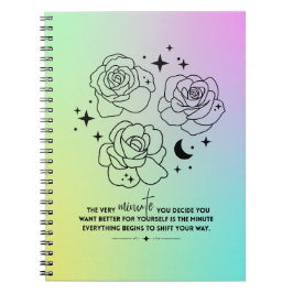 Pastel Gloeiende Notitieboek