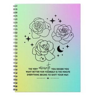 Pastel Gloeiende Notitieboek