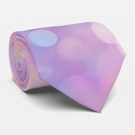 Pastel Glow Stropdas (Opgerold)