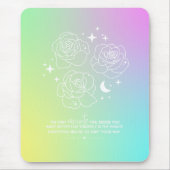 Pastel Glow-Up Mouse Pad Muismat (Voorkant)
