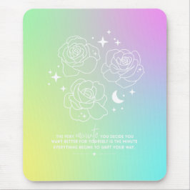 Pastel Glow-Up Mouse Pad Muismat