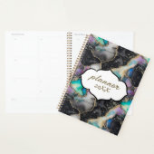 Pastel Gold Glitter Marmer Modern Planner (Display)