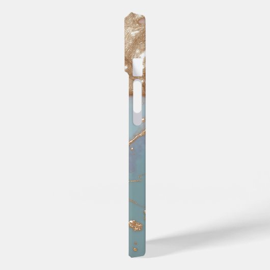 Pastel Gold Marble Case-Mate iPhone Case (Achterkant / Links)