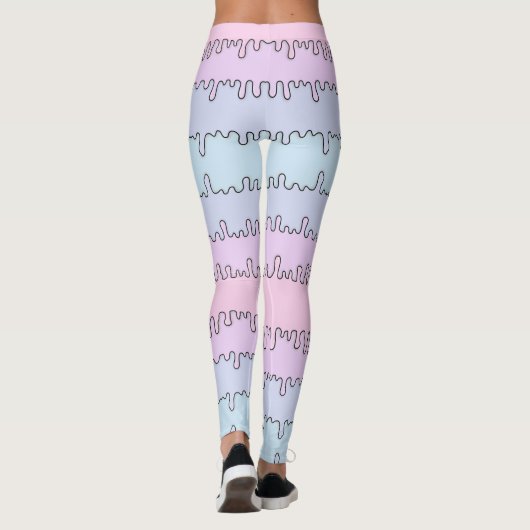 Pastel Goo-Leggings Leggings (Achterkant)