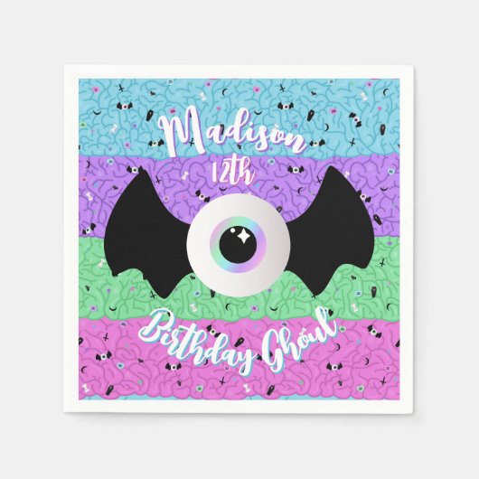 Pastel Goth Brains Servet (Voorkant)