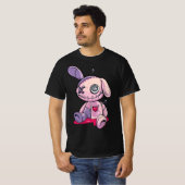 Pastel Goth Creepy Voodoo Doll Cute Aesthetic Doll T-shirt (Voorkant volledig)