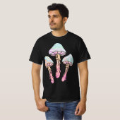 Pastel Goth Dripping Mushrooms  T-shirt (Voorkant volledig)
