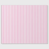 Pastel Goth Easter Pink Striped Alternative Cadeaupapier (Vlak)