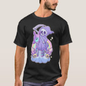 Pastel Goth Grim Reaper On Okapi T-shirt (Voorkant)