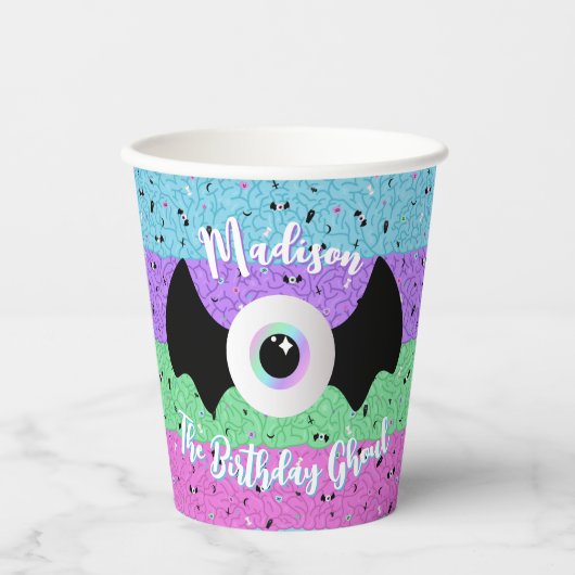 Pastel Goth Hersenen Papieren Bekers (Voorkant)