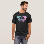 Pastel Goth I Love You To Death Valentine's Day Sk T-shirt (Voorkant volledig)