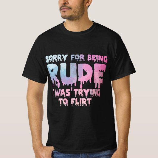 Pastel Goth Kawaii Gothic Snarky Sassy Sarcastic E T-shirt (Voorkant)