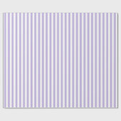 Pastel Goth Pasen Lavendel Gestreepte Alternatief Cadeaupapier (Vlak)