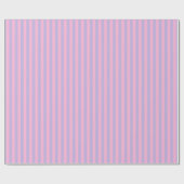 Pastel Goth Pasen Roze Lavendel Gestreepte Cadeaupapier (Vlak)