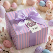 Pastel Goth Pasen Roze Lavendel Gestreepte