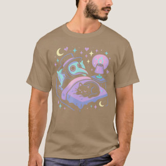Pastel Goth Sleeping Plague Doctorshirt Sleep fami T-shirt
