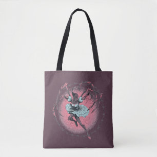 Pastel Goth Spin Ballerina Boodschappentas Tote Bag