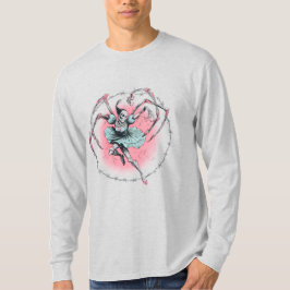 Pastel Goth Spin Ballerina Lange Mouwen T-shirt