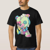Pastel Goth Teddy Bear  T-shirt (Voorkant)