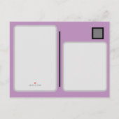 Pastel Goth Trouwkaart Postkaart Aankondigingskaart (Achterkant)