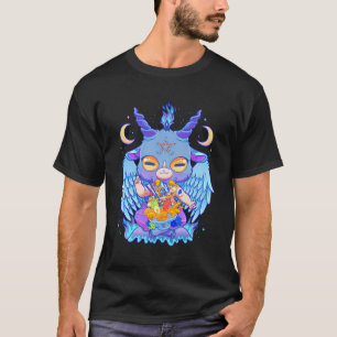 Pastel Gothic Baphomet Ramen Noodles Japan Food Sa T-shirt