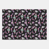 Pastel Gothic Bat Lover Halloween Inpakpapier Vel (Voorkant 2)