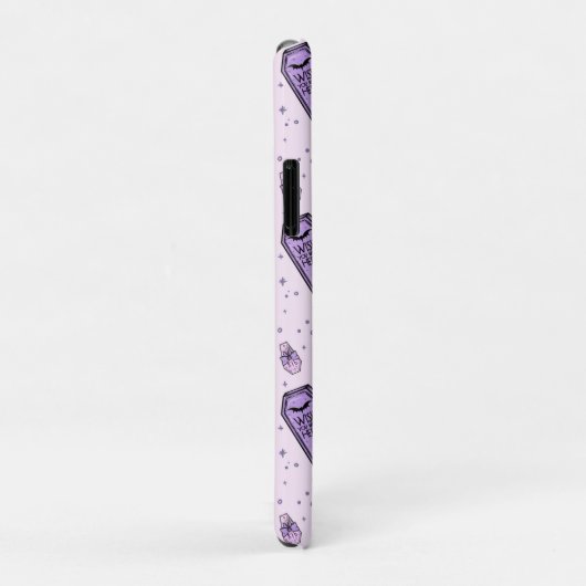 Pastel Gothic Coffins Patroon Case-Mate iPhone Case (Achterkant/rechts)