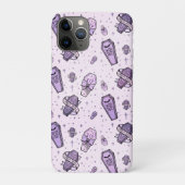 Pastel Gothic Coffins Patroon Case-Mate iPhone Case (Achterkant)