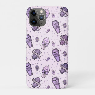 Pastel Gothic Coffins Patroon Case-Mate iPhone Case