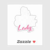 Pastel Gothic E Sticker (Vel)