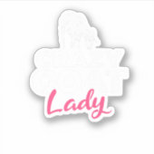 Pastel Gothic E Sticker (Voorkant)