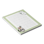 Pastel Gothic Ghoul & Ghost Notitieblok (Schuin)