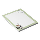 Pastel Gothic Ghoul & Ghost Notitieblok (Schuin)