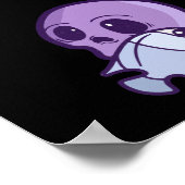 Pastel Gothic Halloween Horror Chibi Creepy Kawaii Poster (Hoek)