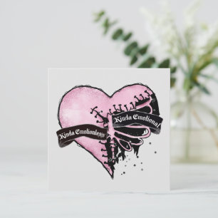 Pastel Gothic Heart   Emotioneel en onbeweeglijk