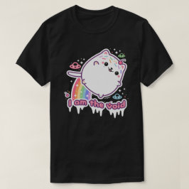 Pastel Gothic Ik ben de Leegte Kat T-shirt