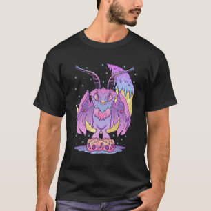 Pastel Gothic Kawaii Cryptid Moth Pastel Gothic T-shirt