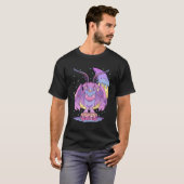 Pastel Gothic Kawaii Cryptid Moth Pastel Gothic T-shirt (Voorkant volledig)