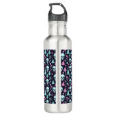 Pastel Gothic Kerst Waterfles (Achterkant)