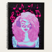 Pastel Gothic Music Lover Planner (Voorkant)