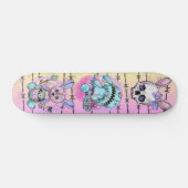 Pastel Gothic Nachtmerrie Persoonlijk Skateboard (Horizontaal)