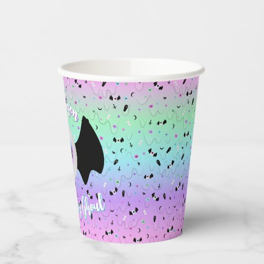 Pastel-Gothic Papieren Bekers (Links)