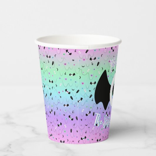 Pastel-Gothic Papieren Bekers (Rechts)