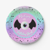 Pastel-Gothic Papieren Bordje (Voorkant)