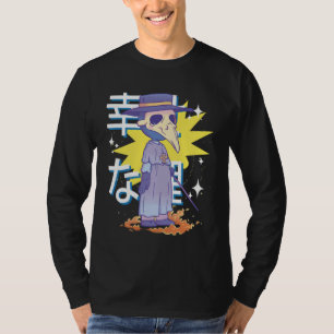 Pastel Gothic Plague Doctor Creepy Wiccan Aestheti T-shirt