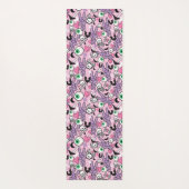 Pastel Gothic Rockabilly Spooky Bunny Yogamat (Achterkant)