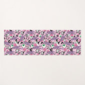 Pastel Gothic Rockabilly Spooky Bunny Yogamat (Voorkant (horizontaal))